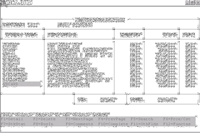 Input Array Screen-Shot